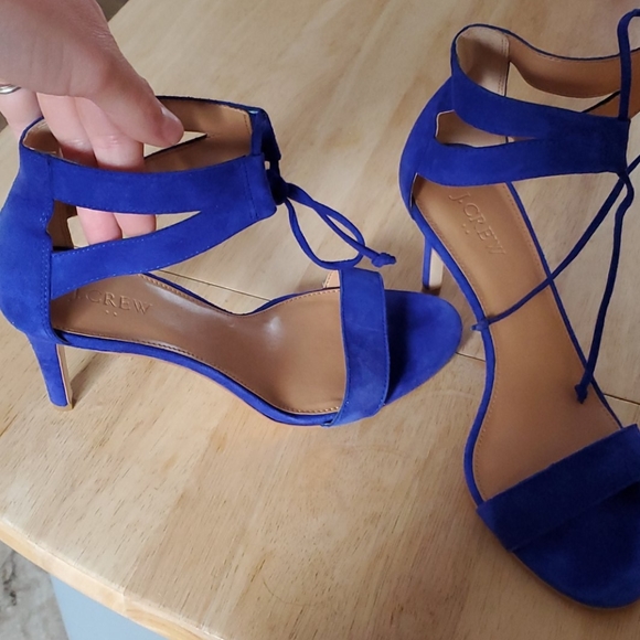 Blue J. Crew Heels - Picture 5 of 5
